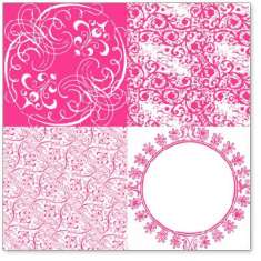 Pink Vintage Patchwork: click to enlarge