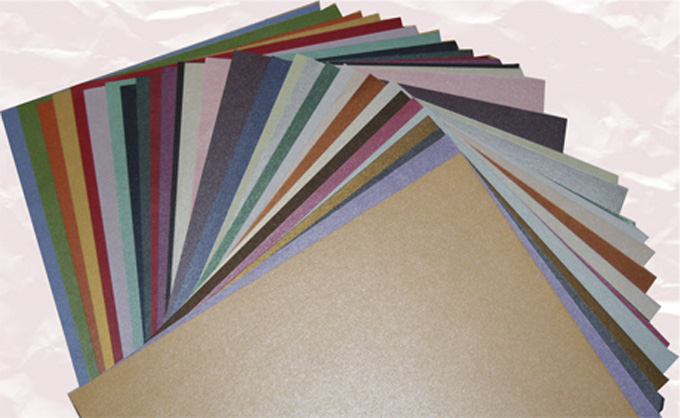 Paper- Product Details, Mica/Metallic Cardstock Package, Mica/Metallic  105#, Packages