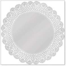 Silver Antique Doily: click to enlarge