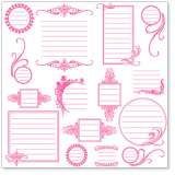 Pink Journaling Bits