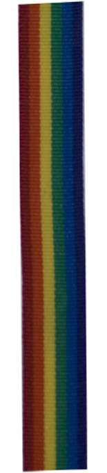5/8 Rainbow Stripes Grosgrain